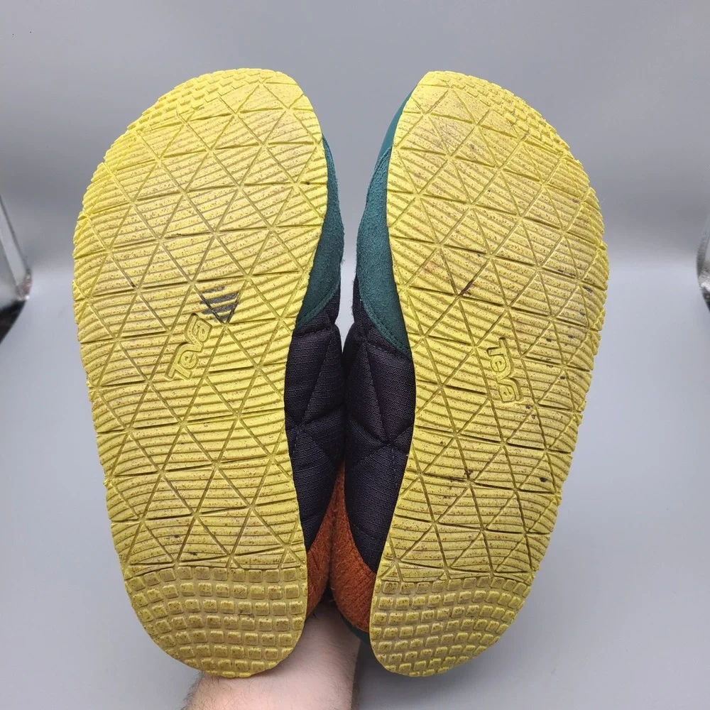 Teva Purple Green Orange Slip-On Loafers